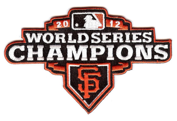 San Francisco Giants 2012 World Series Champions Patch (Orange Border) –  The Emblem Source