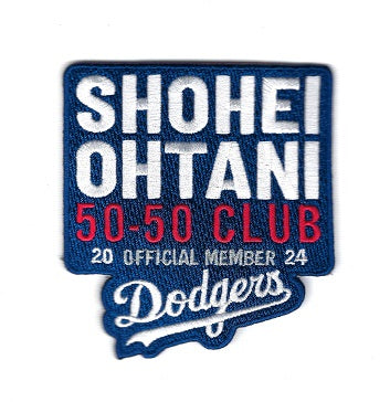 Shohei Ohtani 50-50 Club 2024 Official Member/LA Dodgers (FanPatch)