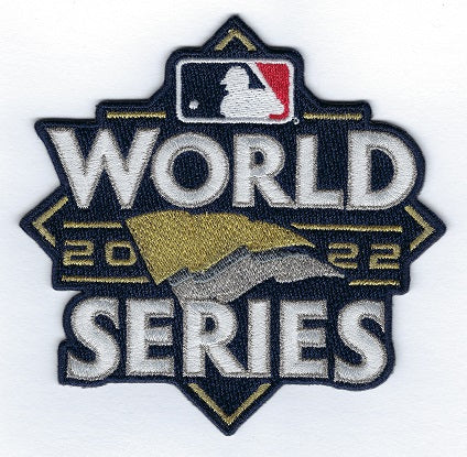 2022 MLB World Series Champions Houston Astros Jersey Patch (Free Shipping)