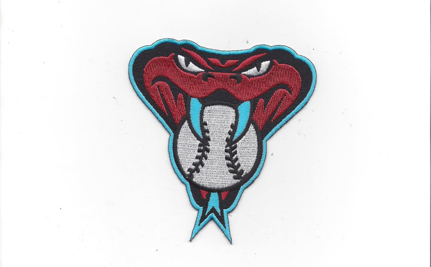 Arizona Diamondbacks Snake Head (Turquoise) Patch – The Emblem Source