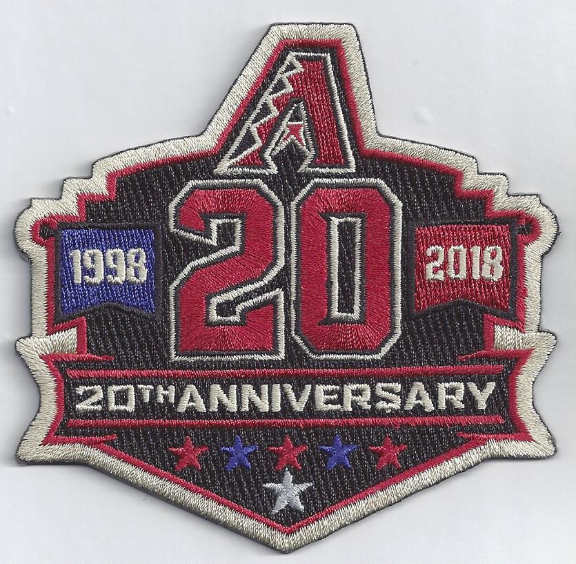 Men's Arizona Diamondbacks Arizona State & 25th Anniversary Year Patch  Jersey – All Stitched - Vgear