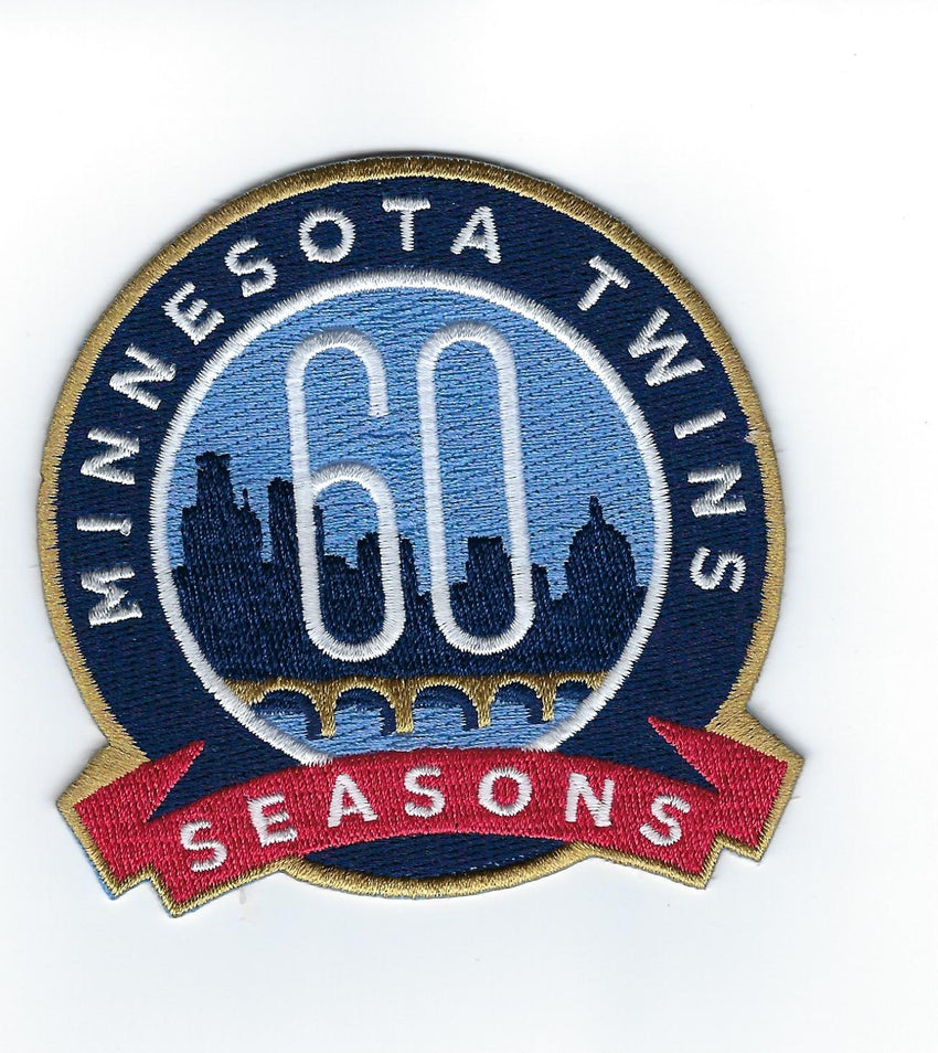 Minnesota Twins 60th Anniversary Patch – The Emblem Source