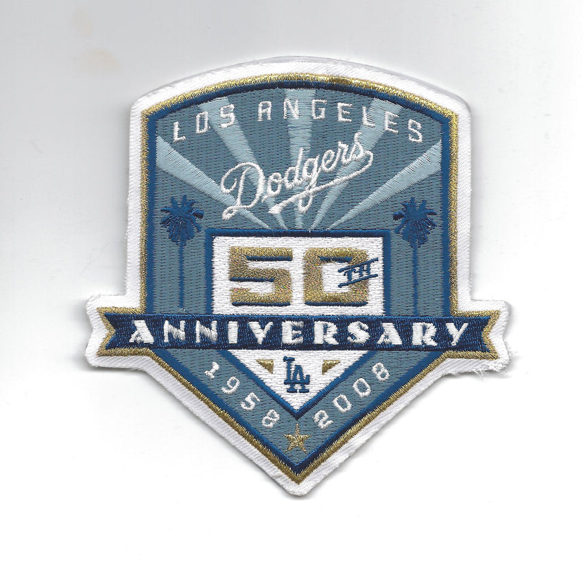 Los Angeles Dodgers 50th Anniversary 1958-2008 – The Emblem Source
