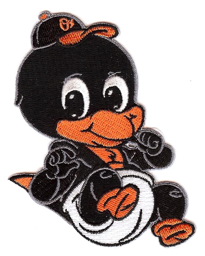 Baltimore Orioles Baby Mascot Patch – The Emblem Source