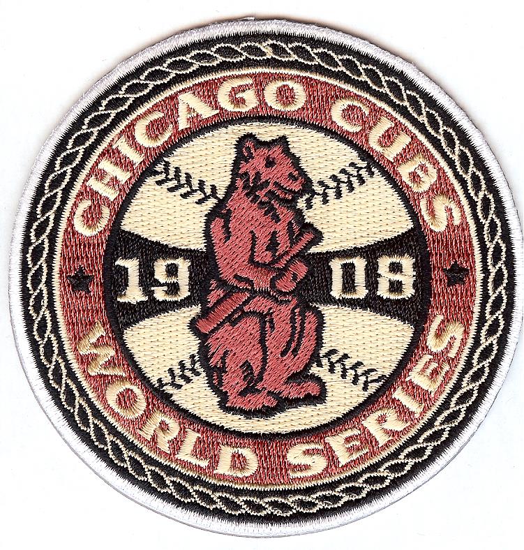 Chicago Cubs 1908 World Series Patch – The Emblem Source