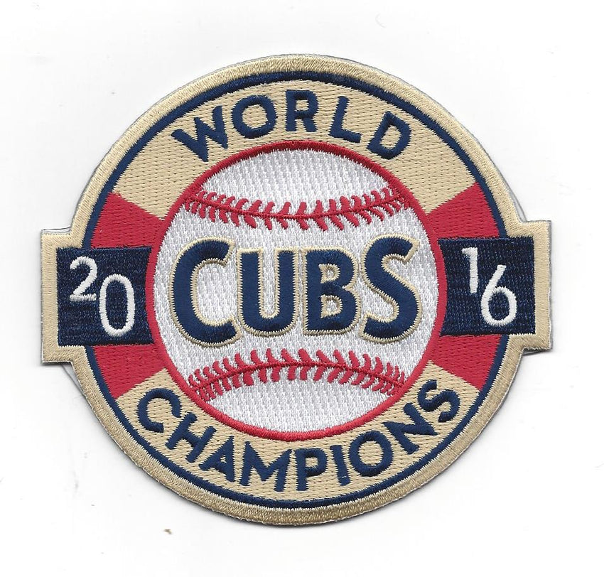 Chicago Cubs 2016 World Champions Patch – The Emblem Source