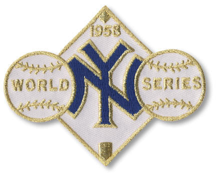 1996 New York Yankees World Series Champions Team Lithograph With Gold Foil  Embossed World Series Logo