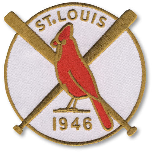 St. Louis Cardinals 4.5 x 3.5 1944 World Series Patch