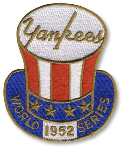 New York Yankees 1952 World Series Championship Patch – The Emblem