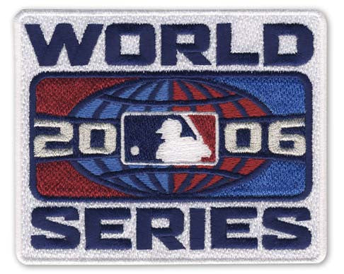 2006 World Series Patch – The Emblem Source
