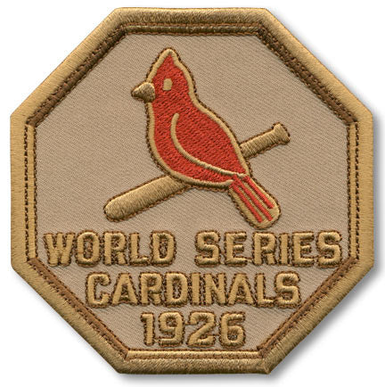 1926 WORLD SERIES ST LOUIS CARDINALS OFFICIAL MLB PATCH